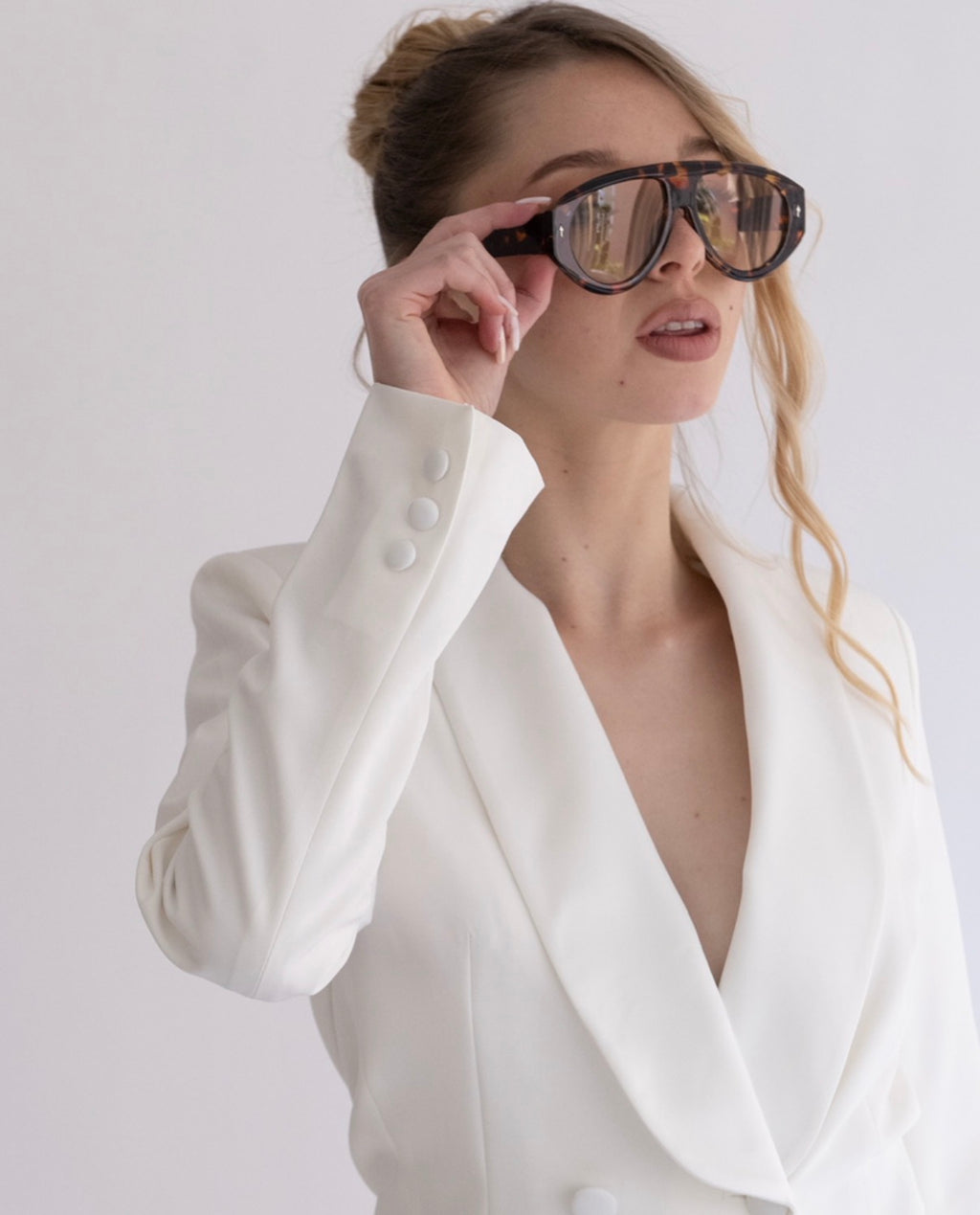 Occhiali da Sole Oversize | Tartaruga