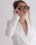 Occhiali da Sole Oversize | Tartaruga