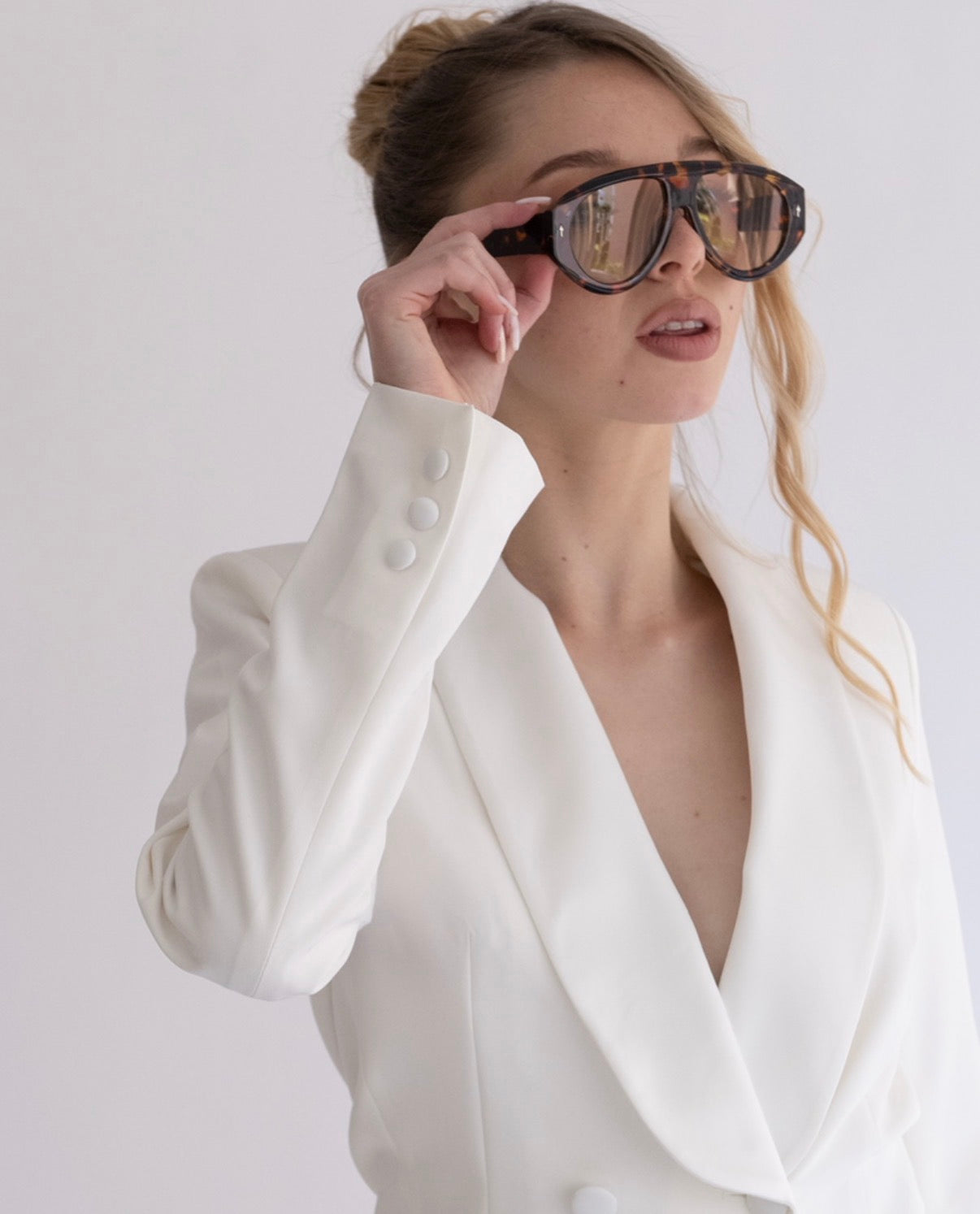 Occhiali da Sole Oversize | Tartaruga
