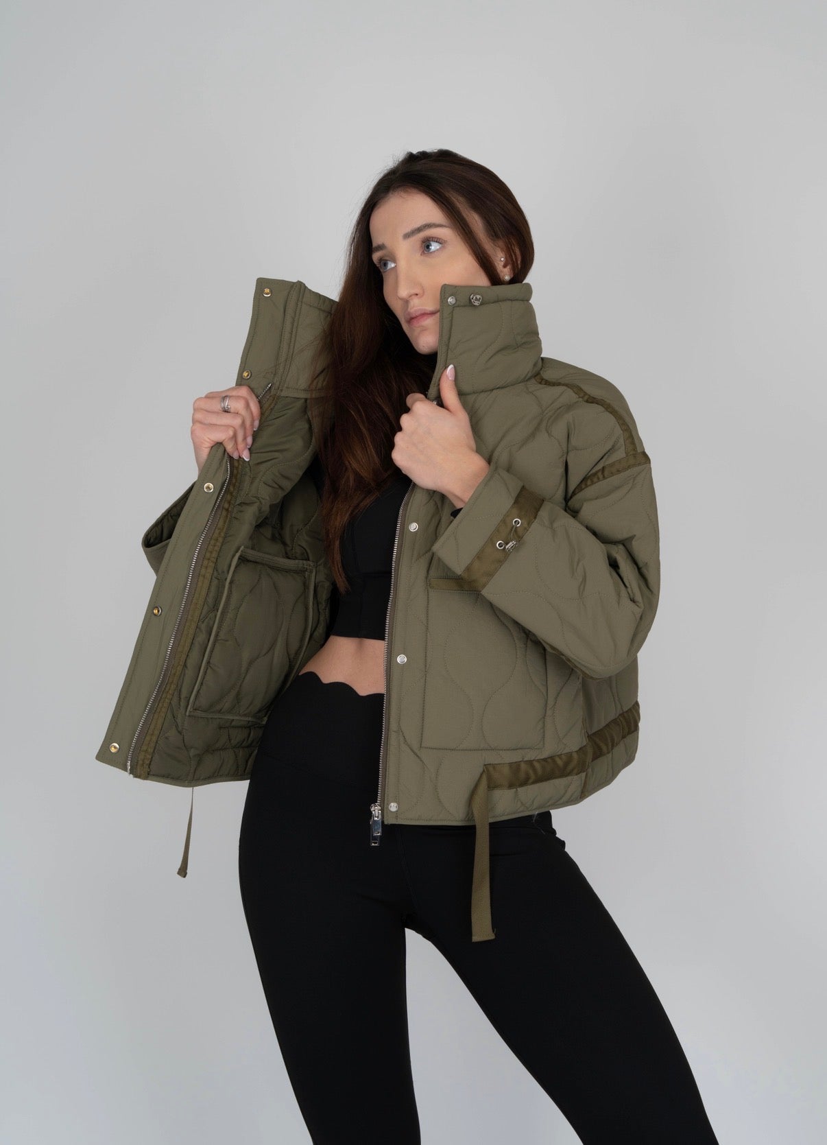 Giacca Puffer | Verde