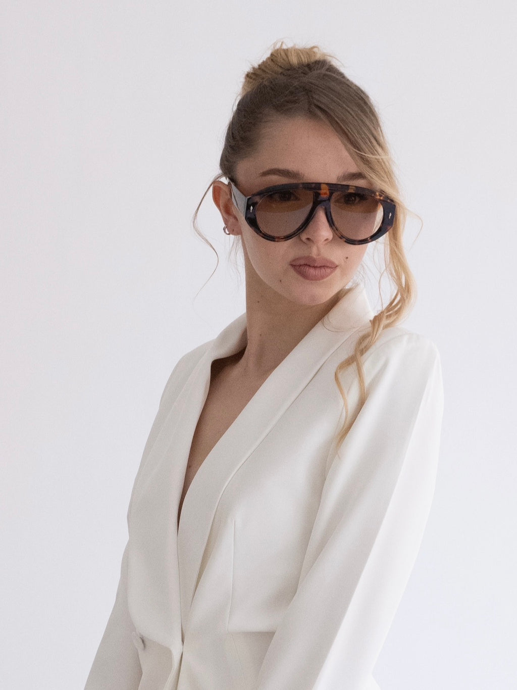Occhiali da Sole Oversize | Tartaruga