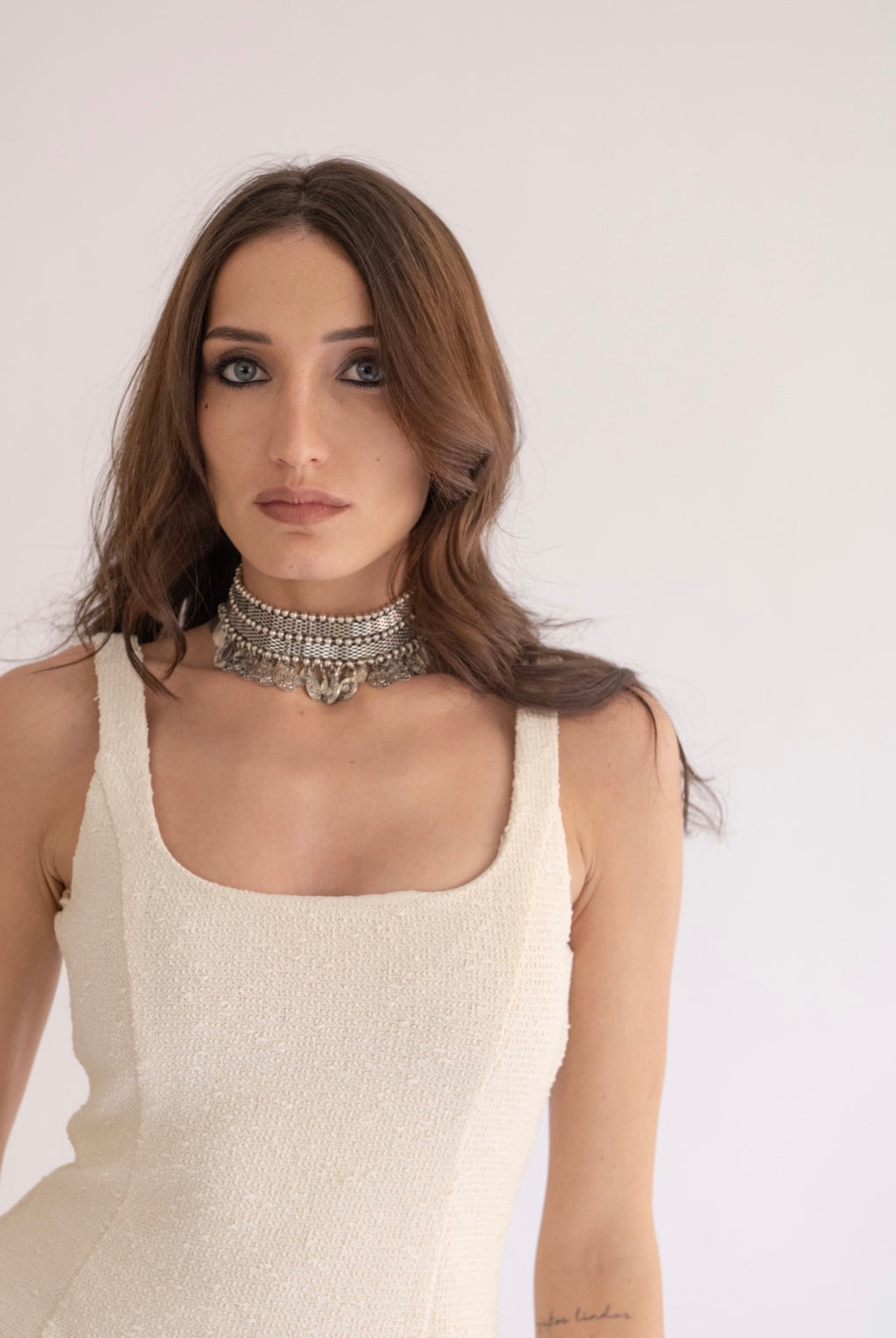 Choker Effetto Metallo "Heritage"