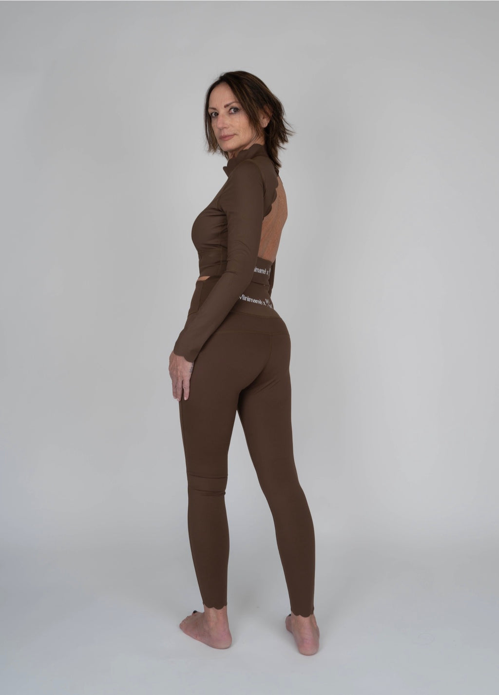 Brown Diana Top