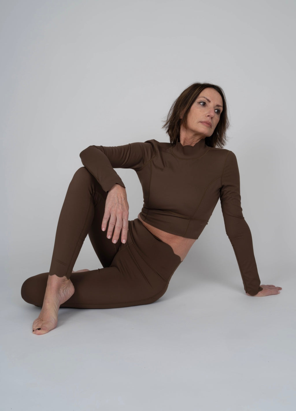 Brown Diana Top
